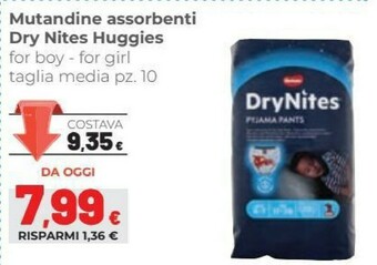 Coop Huggies Pannolini offerta