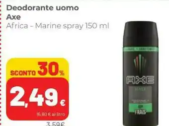Coop Axe Deodorante offerta