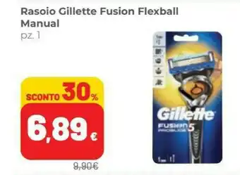 Coop Gillette Fusion Rasoio Flexball Manual offerta