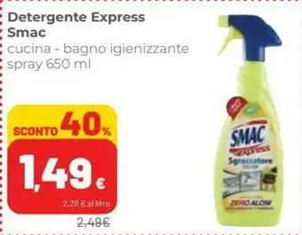 Coop Smac Detergente Express Cucina offerta