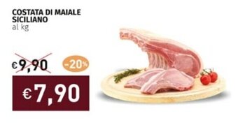 Prezzemolo e Vitale COSTATA DI MAIALE SICILIANO offerta