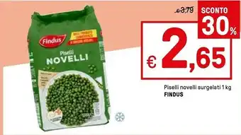 Iper La Grande Findus Piselli Novelli 1000 G(ml) offerta