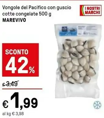 Marevivo Vongole Del Pacifico Con Guscio