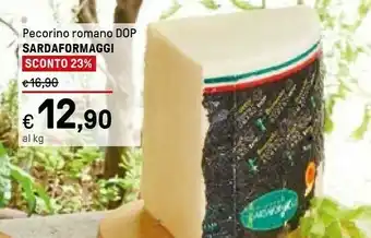 Iper La Grande Sardaformaggi - Pecorino Romano DOP Bronzetto Grattugiato offerta