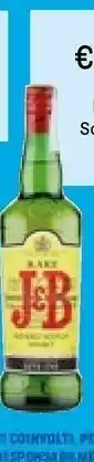 J&b Scotch Whisky Rare Blended