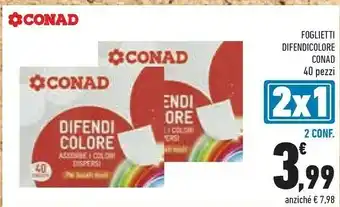 Conad Margherita Conad Foglietti Difendicolore offerta