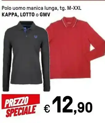 Iper La Grande Kappa Polo Uomo Manica Lunga offerta