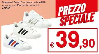 Iper La Grande Adidas Scarpa Grand Court Uomo O Donna offerta