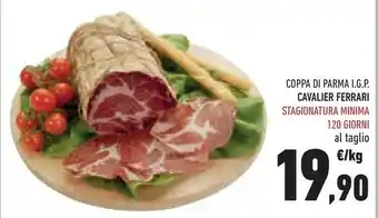 Conad Margherita Ferrari Cavalier Coppa Di Parma IGPstagionatura Minima 120 Giorni offerta
