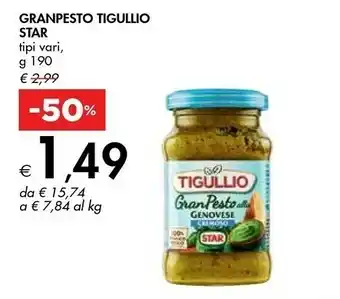 Bennet Star GranPesto Alla Genovese Tigullio 190 G(ml) offerta