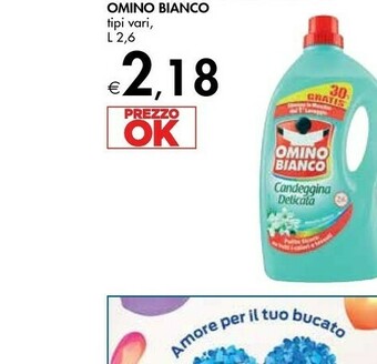 Bennet Omino Bianco Candeggina Delicata Profumata offerta
