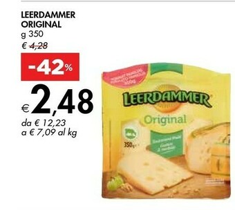 Bennet Leerdammer Original 350 G(ml) offerta
