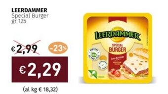 Prezzemolo e Vitale LEERDAMMER Special Burger gr 125 offerta