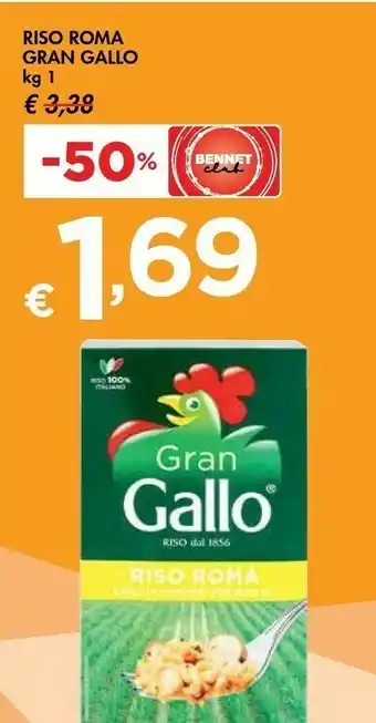 Bennet Riso Gallo - Risotti Riso Roma Gran Gallo 1000 G(ml) offerta
