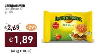 Prezzemolo e Vitale LEERDAMMER Dolcifette x7 gr 175 offerta