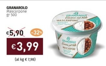 GRANAROLO Mascarpone gr 500