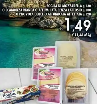 Bennet Foglia Di Mozzarella offerta