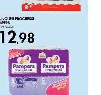 Bennet Pampers Pannolini Progressi offerta