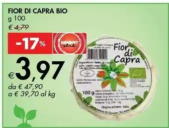 Bennet Fior Di Capra Bio 100 G offerta