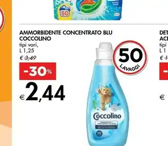 Bennet Coccolino Ammorbidente Concentrato Blu offerta