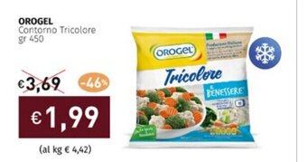 Prezzemolo e Vitale OROGEL Contorno Tricolore gr 450 offerta