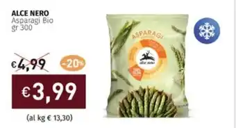 Prezzemolo e Vitale ALCE NERO Asparagi Bio gr 300 offerta