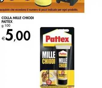 Bennet Pattex Colla Mille Chiodi offerta