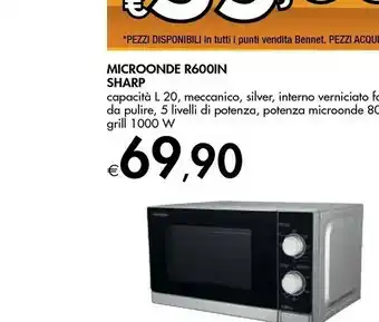 Sharp Microonde R600IN