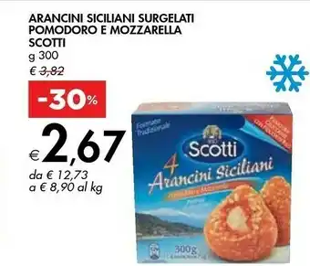 Bennet Riso Scotti - Arancini Siciliani 300 G(ml) offerta