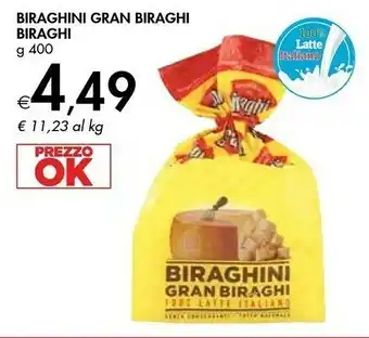 Bennet Gran biraghi Biraghini 100% Latte Italiano 400 G(ml) offerta