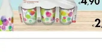 Bennet 6 Bicchieri Acqua Cotton offerta