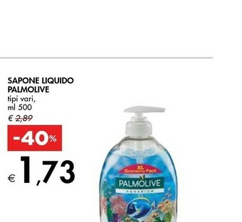 Bennet Palmolive Sapone Liquido offerta
