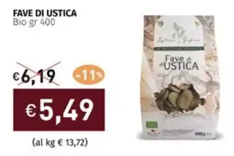 Prezzemolo e Vitale FAVE DI USTICA Bio gr 400 offerta