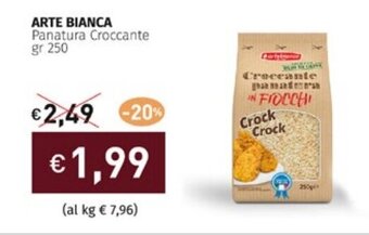 Prezzemolo e Vitale ARTE BIANCA Panatura Croccante gr 250 offerta