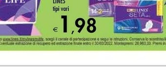 Bennet Lines Assorbenti Seta Ultra offerta