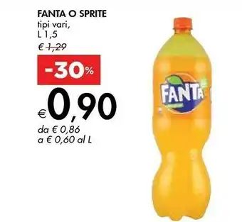 Bennet Fanta Sprite offerta