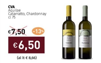 Prezzemolo e Vitale CVA Aquilae Catarratto, Chardonnay cl 75 offerta