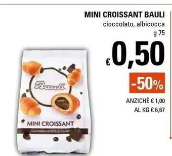 Basko Bauli I Minuti Mini Croissant Cacao 75 G(ml) offerta