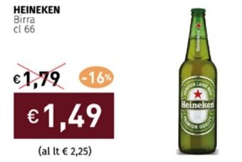 HEINEKEN Birra cl 66