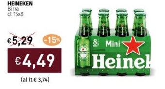 Prezzemolo e Vitale HEINEKEN Birra cl 15x8 offerta