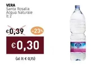 Prezzemolo e Vitale VERA Santa Rosalia Acqua Naturale It 2 offerta