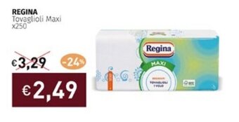 Prezzemolo e Vitale REGINA Tovaglioli Maxi x250 offerta