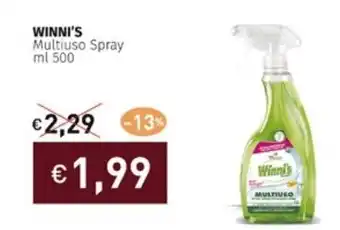 Prezzemolo e Vitale WINNI'S Multiuso Spray 500 ml offerta