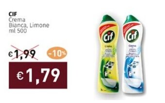 CIF Crema Bianca, Limone ml 500