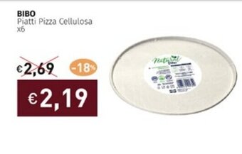 Prezzemolo e Vitale BIBO Piatti Pizza Cellulosa x6 offerta