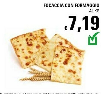 Basko Focaccia Con Formaggio offerta
