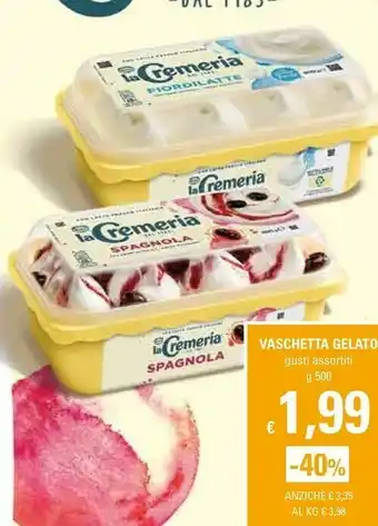 Basko Motta La Cremeria Spagnola 500 G(ml) offerta