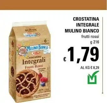 Basko Mulino Bianco Crostatina Integrali Frutti Rossi 216g offerta