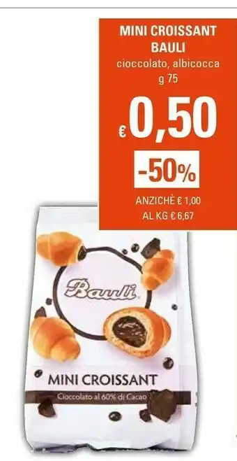 Basko Bauli Mini Croissant Cioccolato/ Albicocca 75 G offerta
