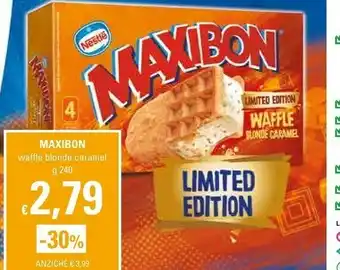 Basko Nestlè Maxibon Waffle Caramel offerta